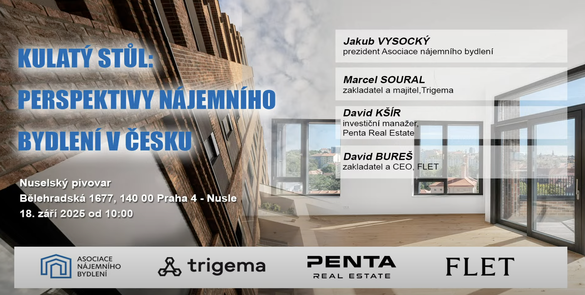 Živě: Perspektivy nájemního bydlení v Česku