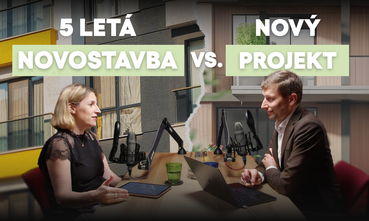 Investice do 5leté novostavby vs. do developerského projektu