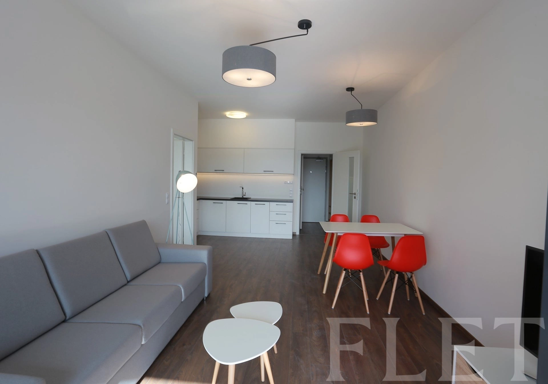 Pronájem bytu 2+kk 57 m², U Mlýnského kanálu, Praha 8 - Karlín