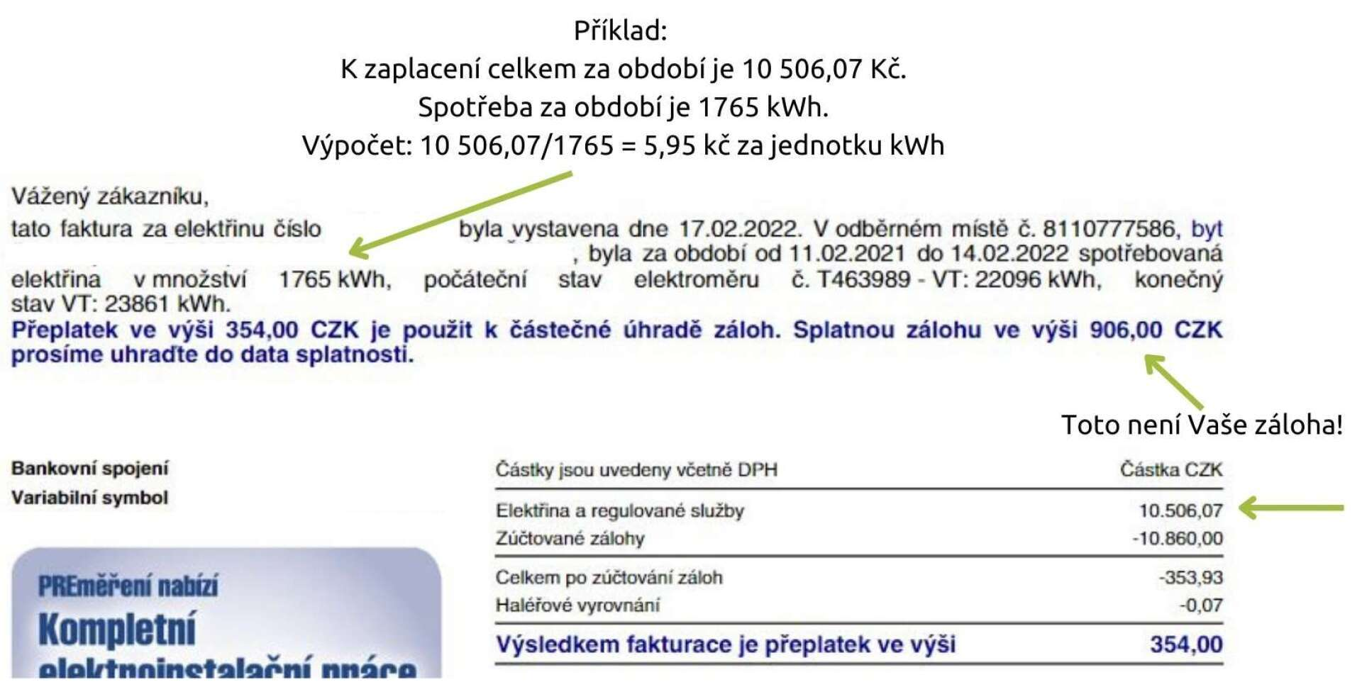 3. Unit price calculation